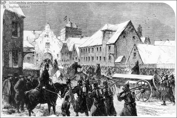 Deutsch-Dänischer Krieg: Besetzung Flensburgs (1864) 